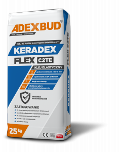 Zaprawa klejąca elastyczna do płytek KERADEX FLEX C2TE Adexbud