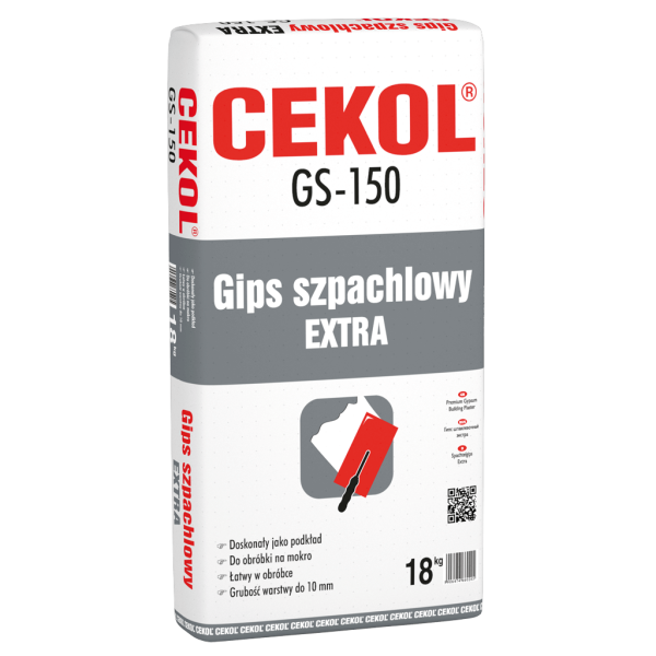 Gips Szpachlowy Extra Start Cekol Gs-150